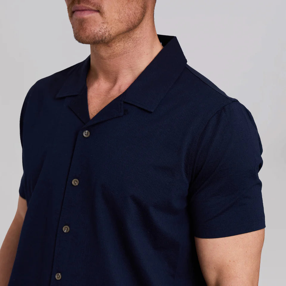 THE BODHI - STRETCH SEERSUCKER CABANA SHIRT