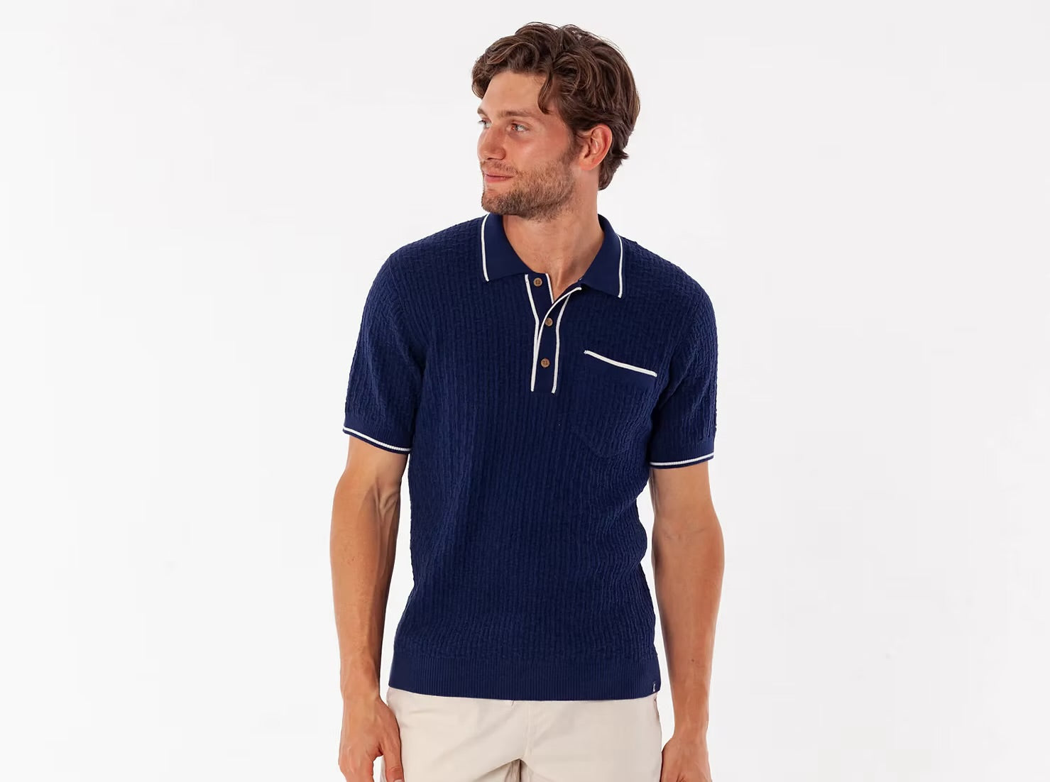 Bungalow Sweater Polo