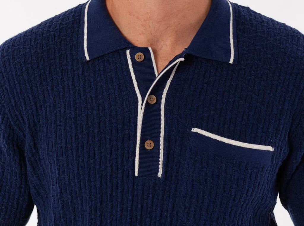 Bungalow Sweater Polo