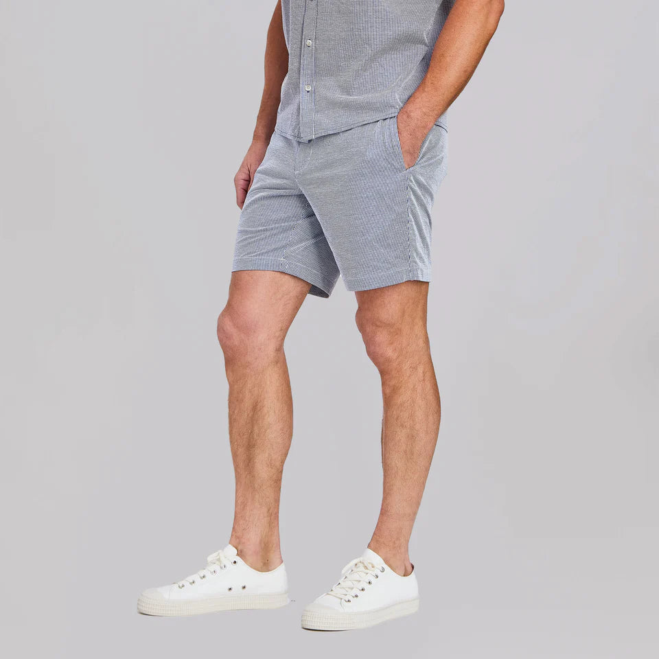 R51 SHORT - FLEX SEERSUCKER DRAWSTRING