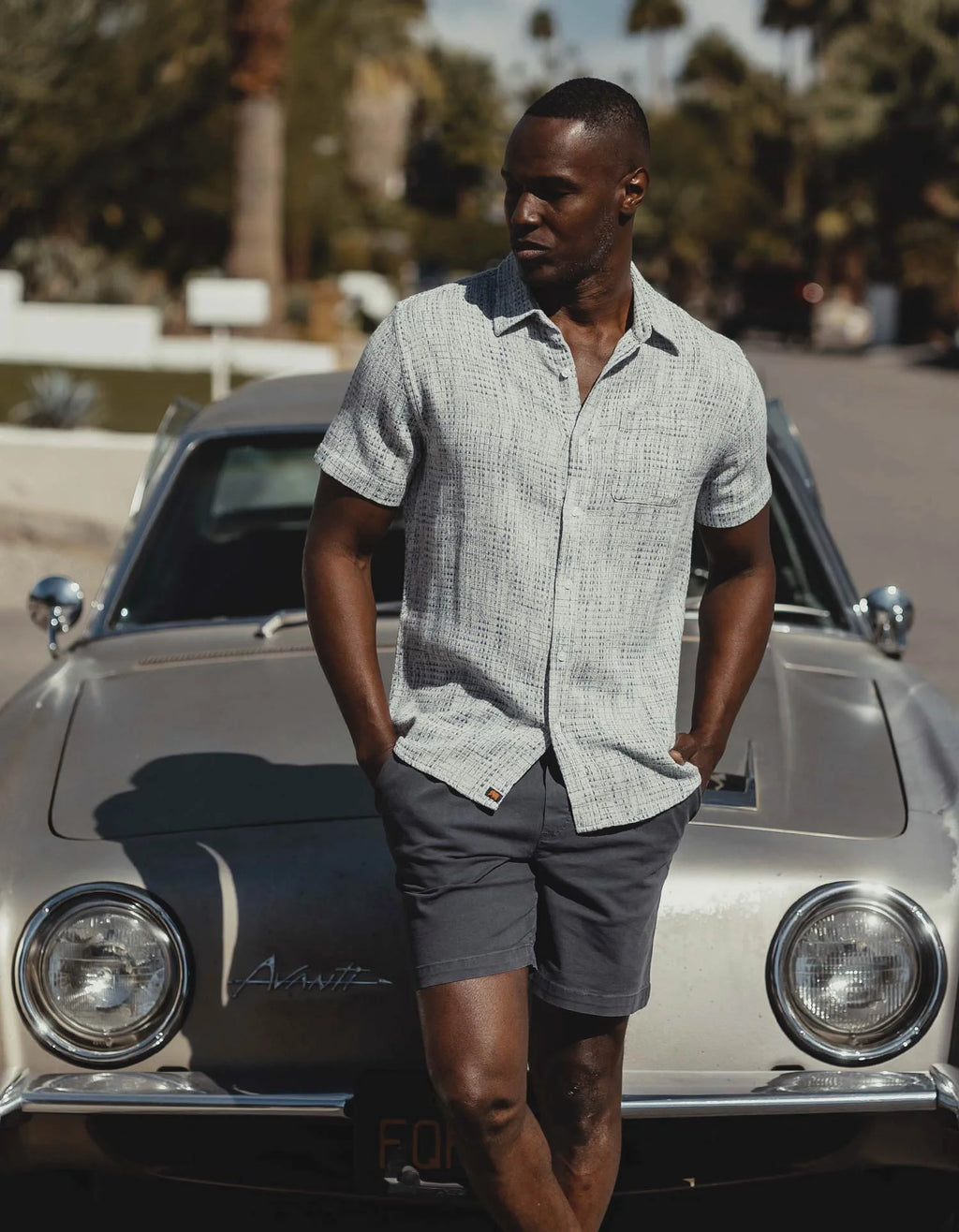 Freshwater Short Sleeve Button Up Shirt