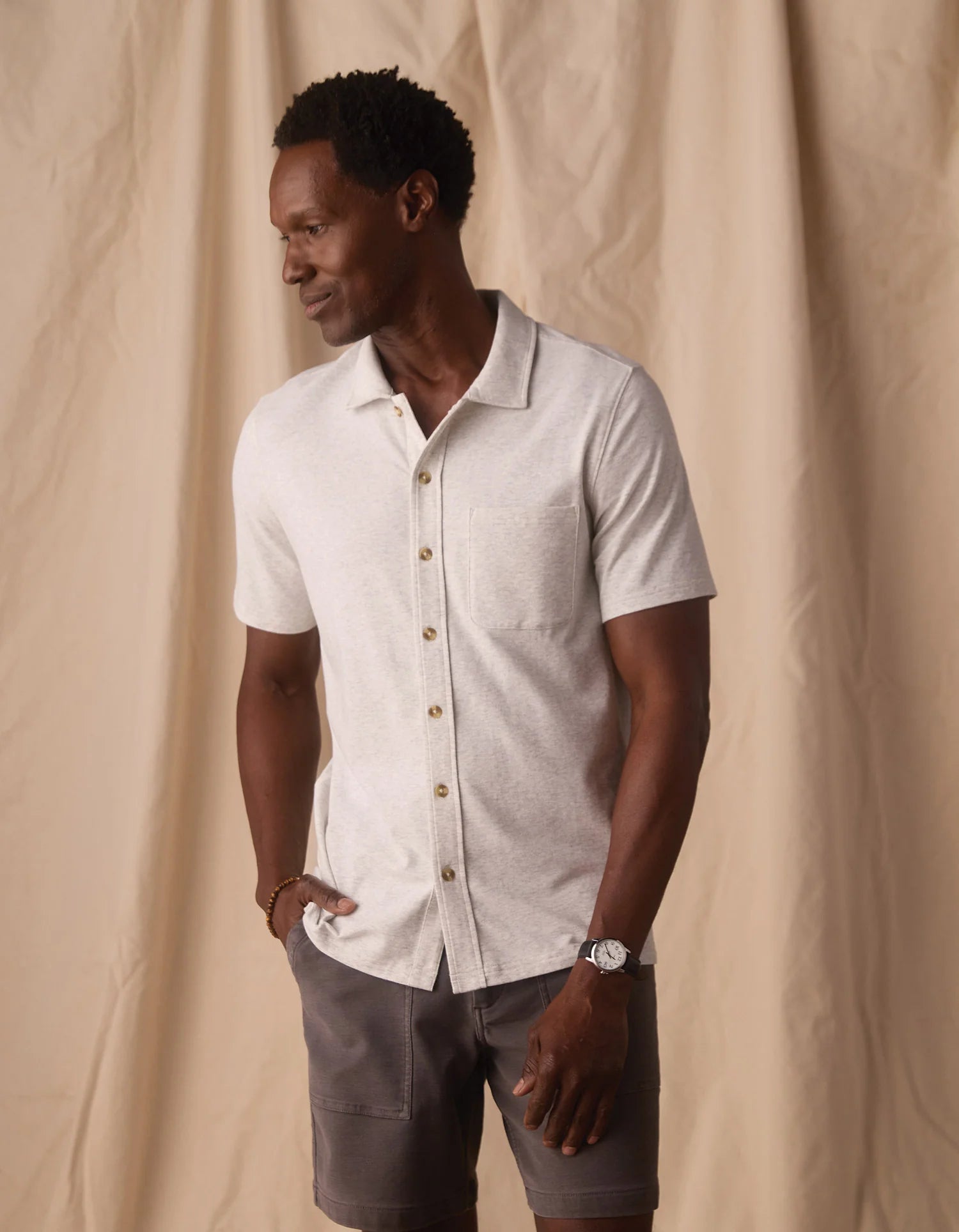 Active Puremeso Weekend Button Down