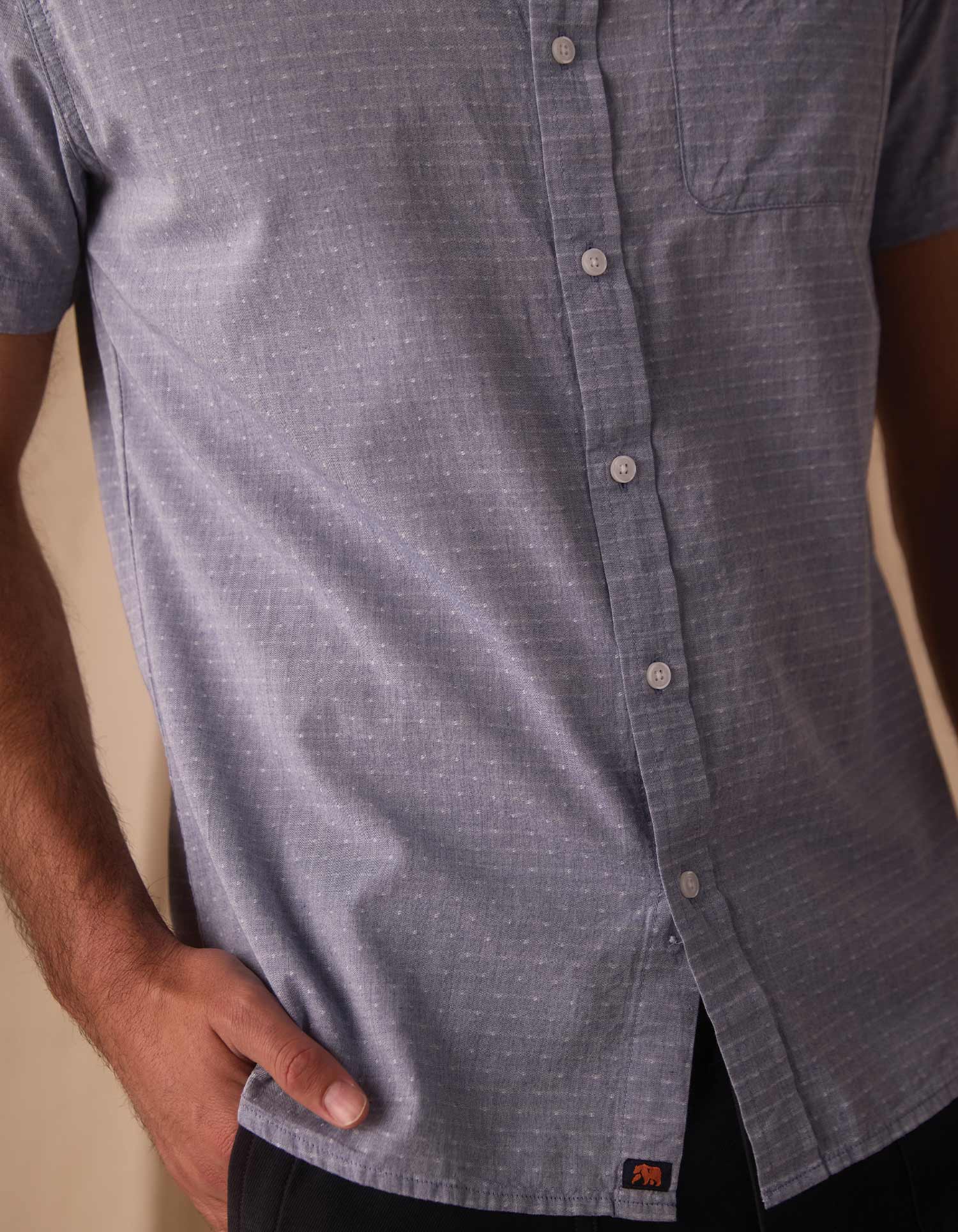 Freshwater Short Sleeve Button Up Shirt