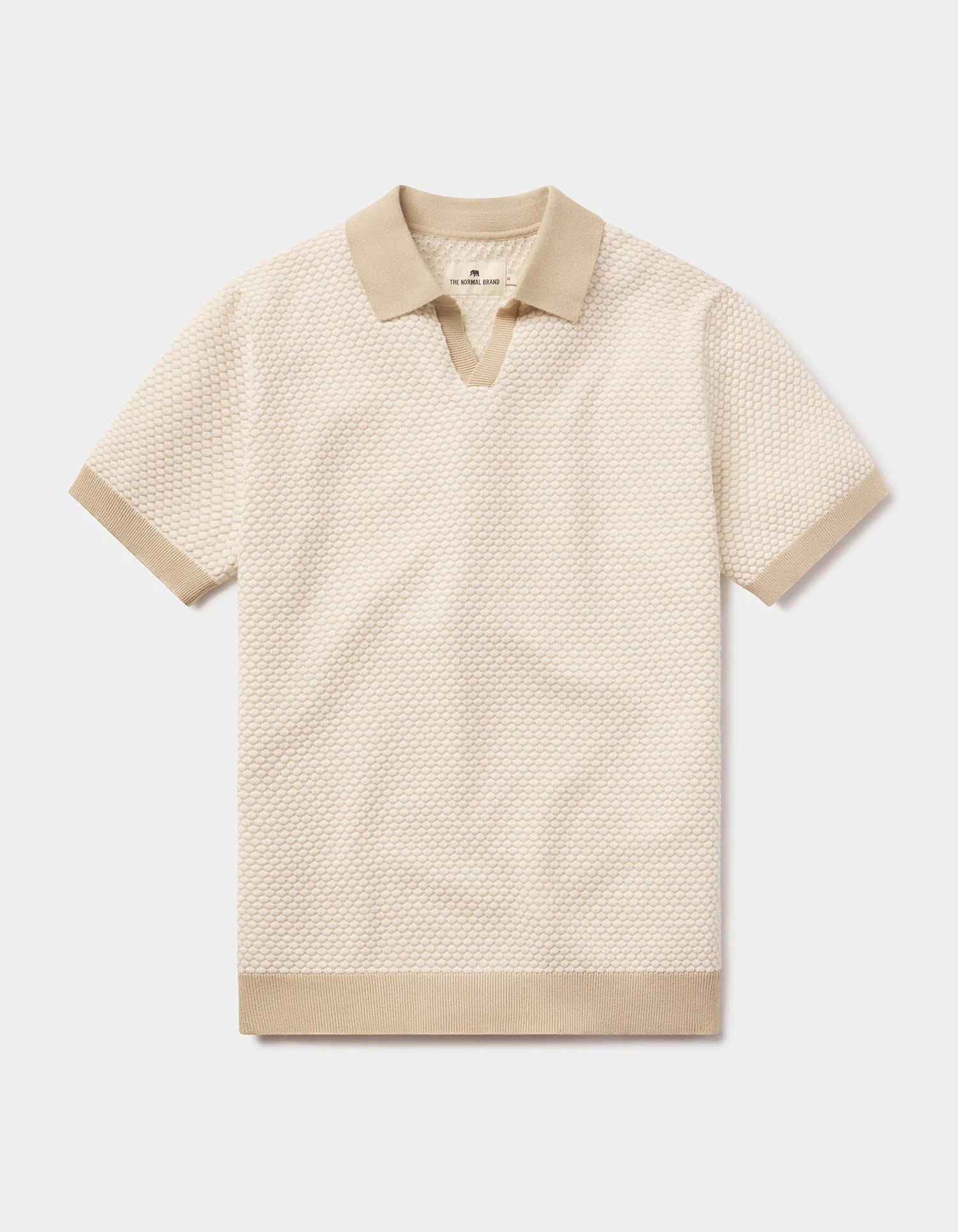 Robles Knit Jacquard Polo