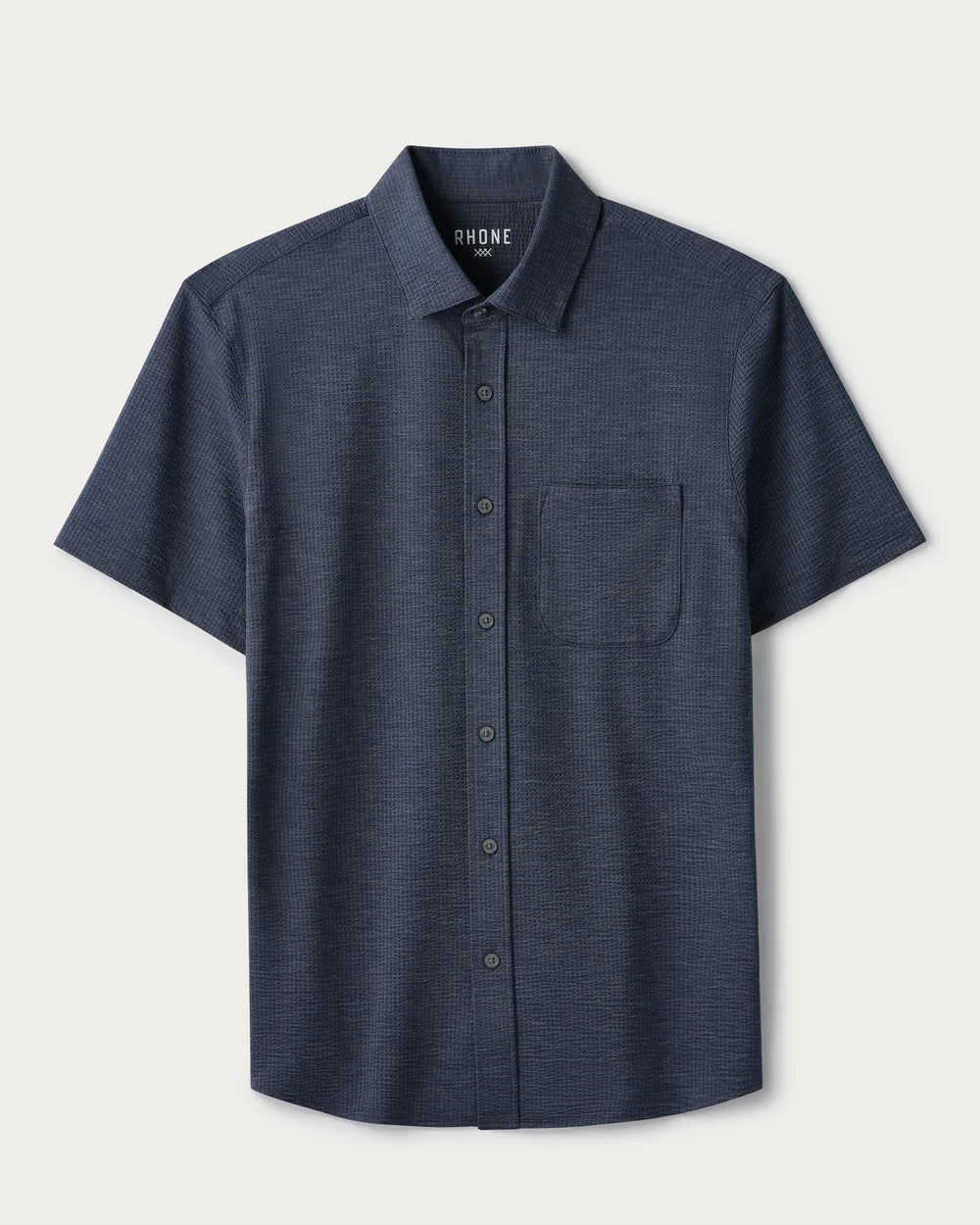 Commuter® Seersucker Short Sleeve Button Down