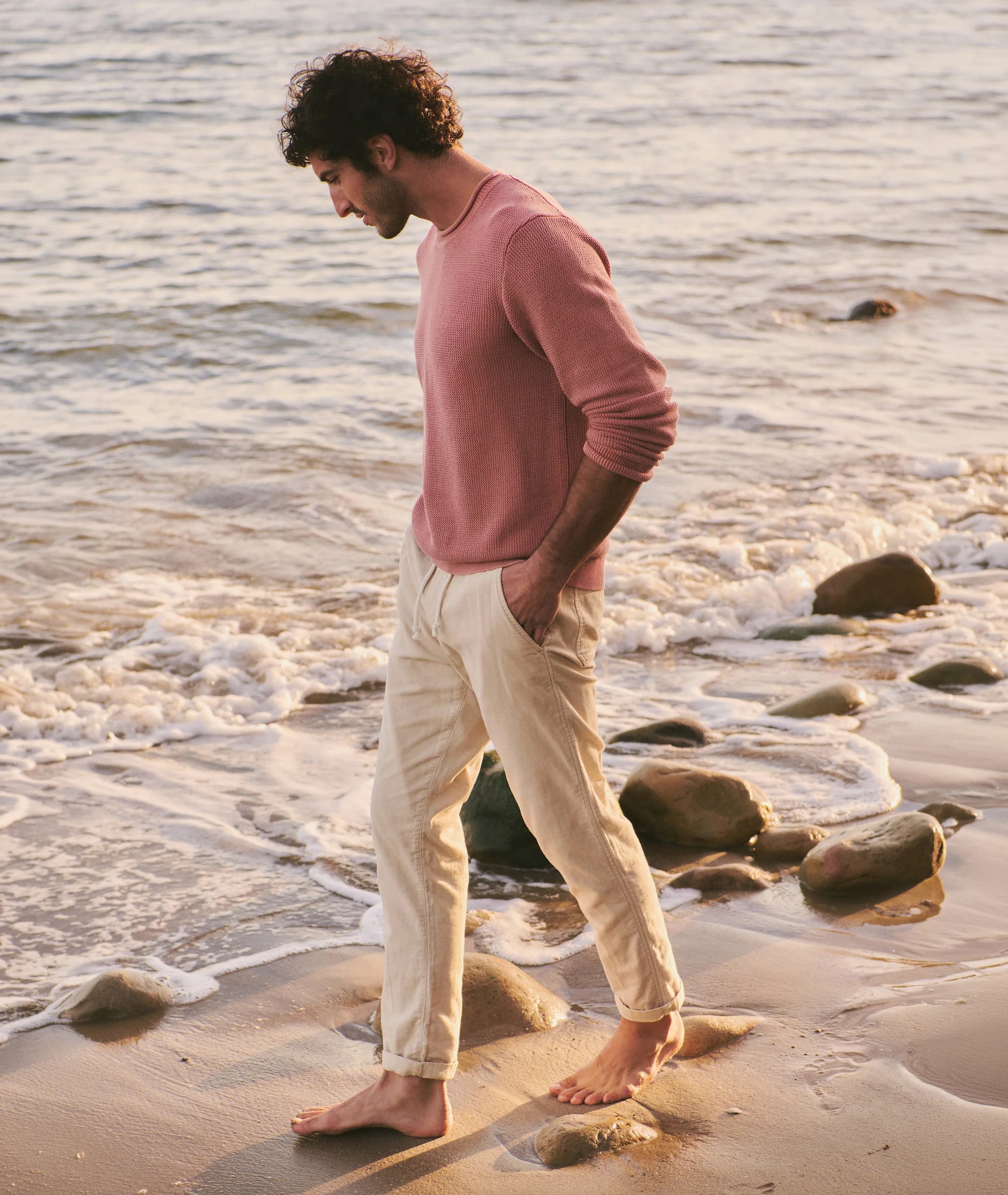Saturday Slim Straight Stretch Beach Pant