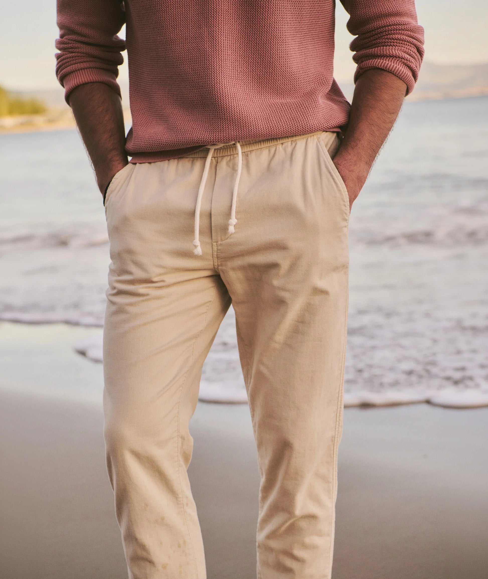 Saturday Slim Straight Stretch Beach Pant