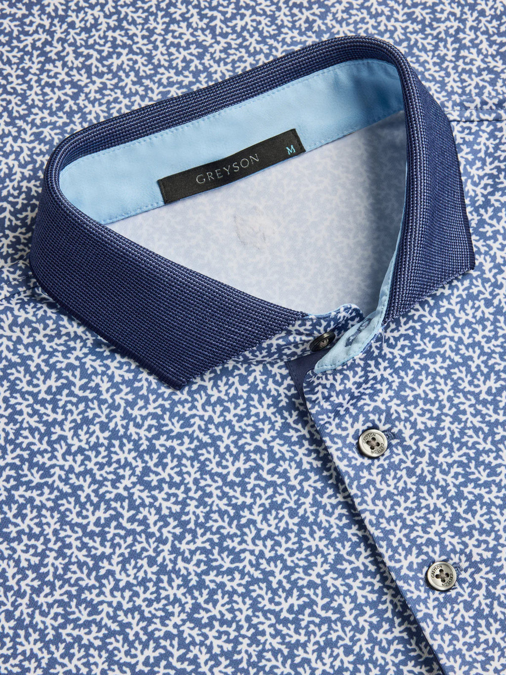 Coral Dreams Short Sleeve Polo