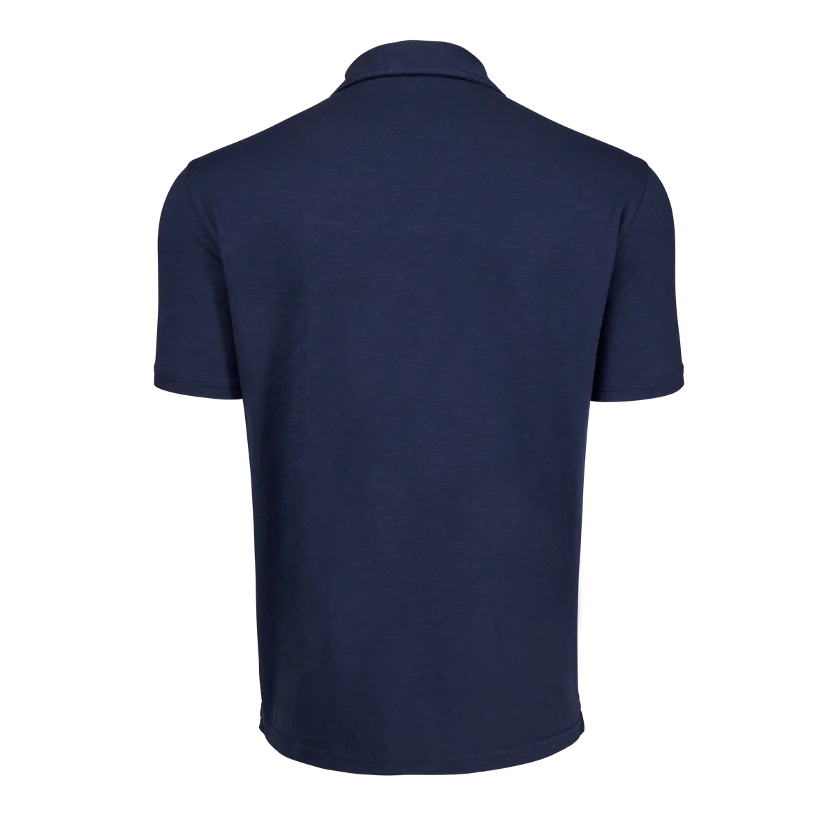 Alpha Slub Johnny Collar Short Sleeve Polo