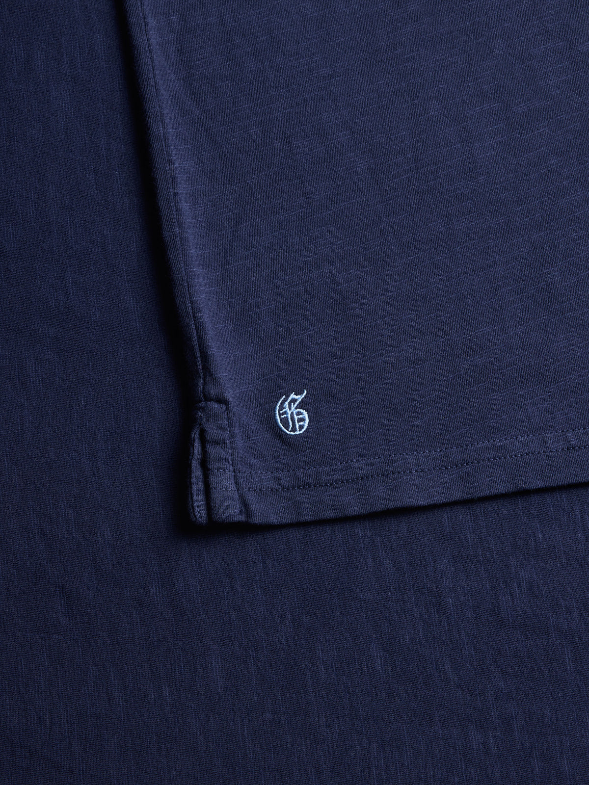 Alpha Slub Johnny Collar Short Sleeve Polo