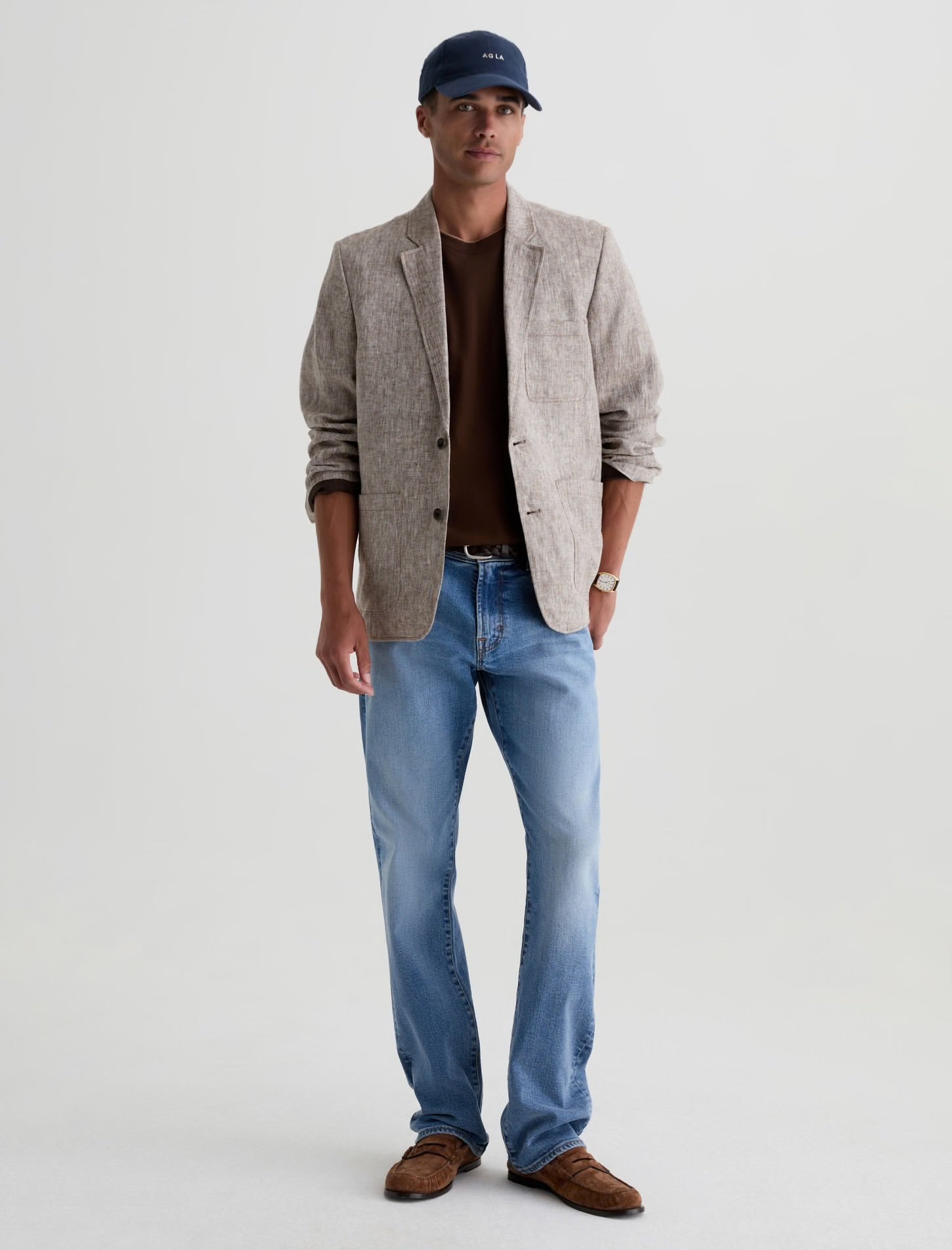 Leo Linen Blazer  Classic Fit