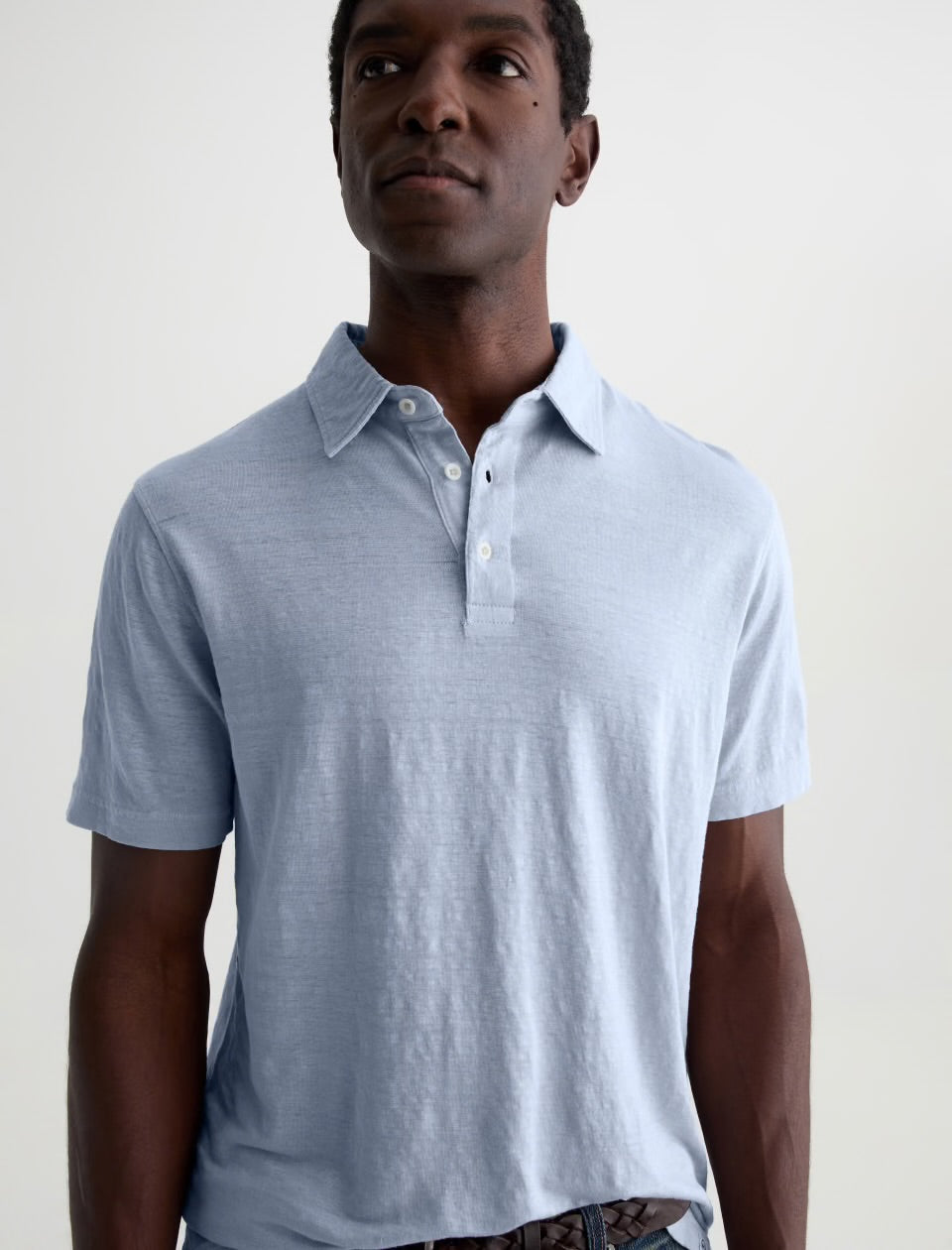 Bryce Polo  Classic Linen Short Sleeve Polo