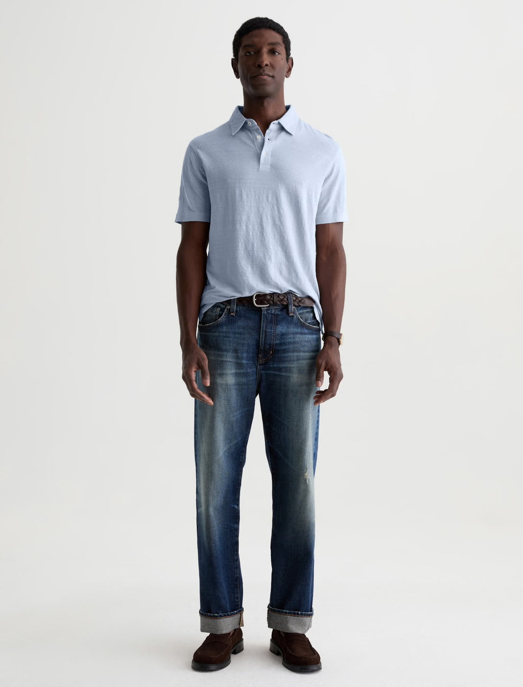 Bryce Polo  Classic Linen Short Sleeve Polo