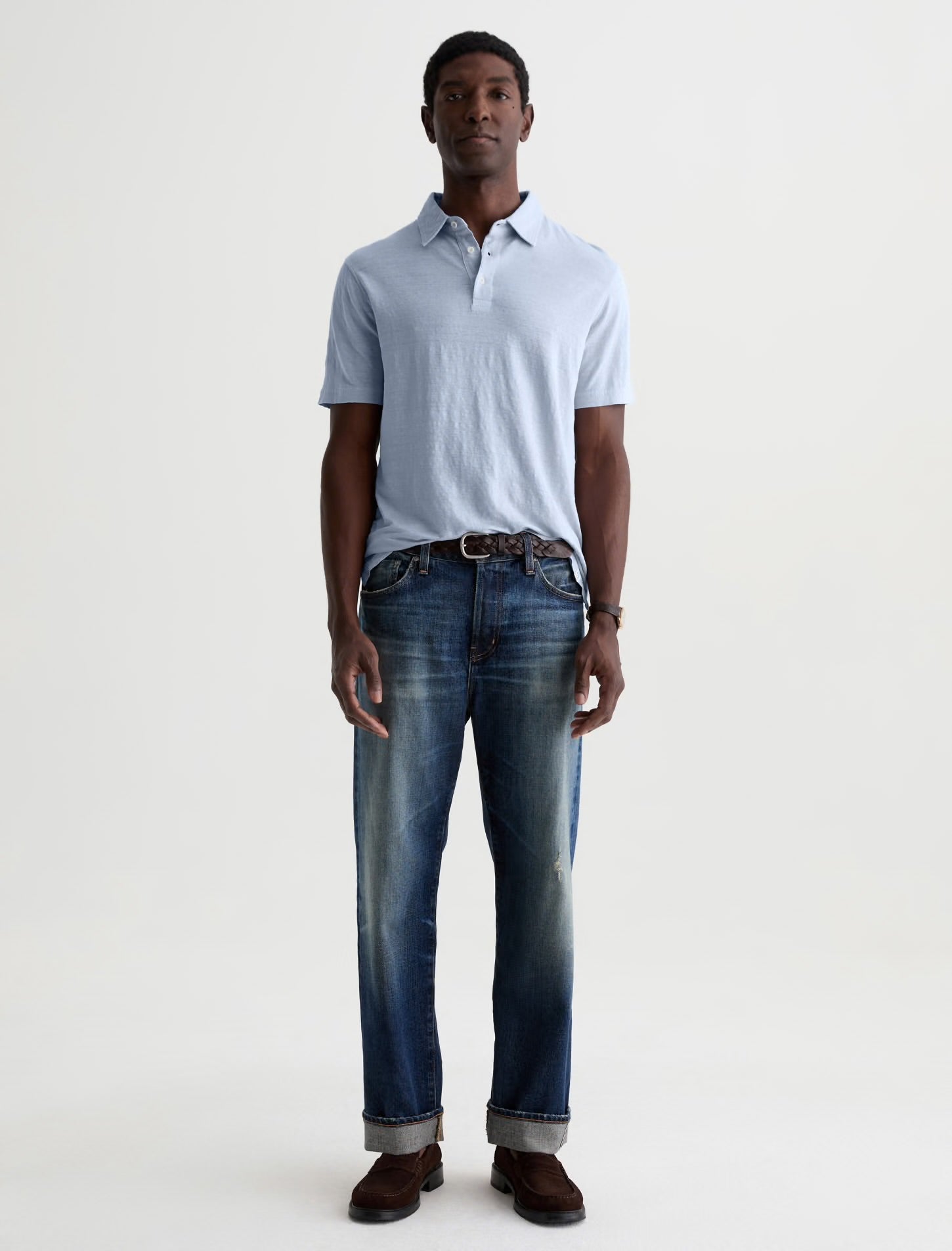 Bryce Polo  Classic Linen Short Sleeve Polo
