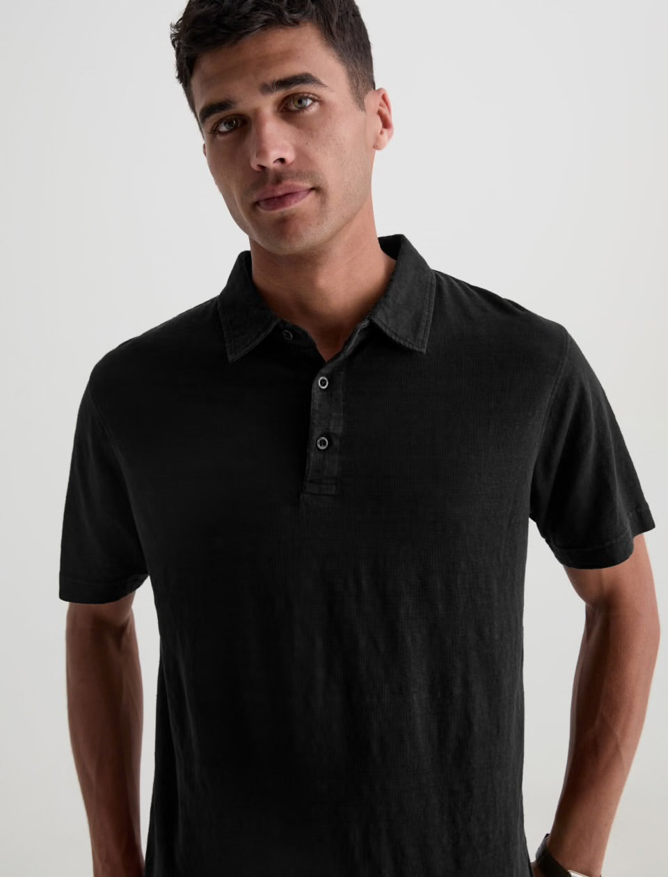 Bryce Polo  Classic Linen Short Sleeve Polo