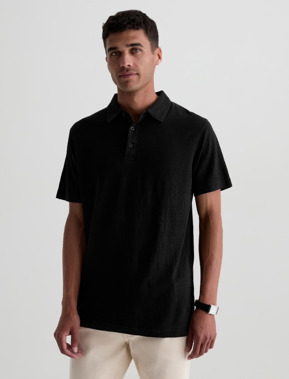 Bryce Polo  Classic Linen Short Sleeve Polo