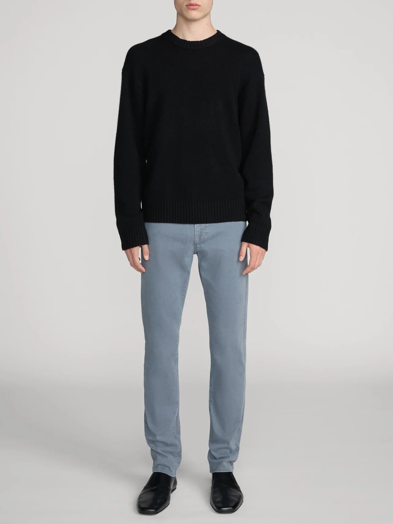 L'Homme Slim Brushed Twill