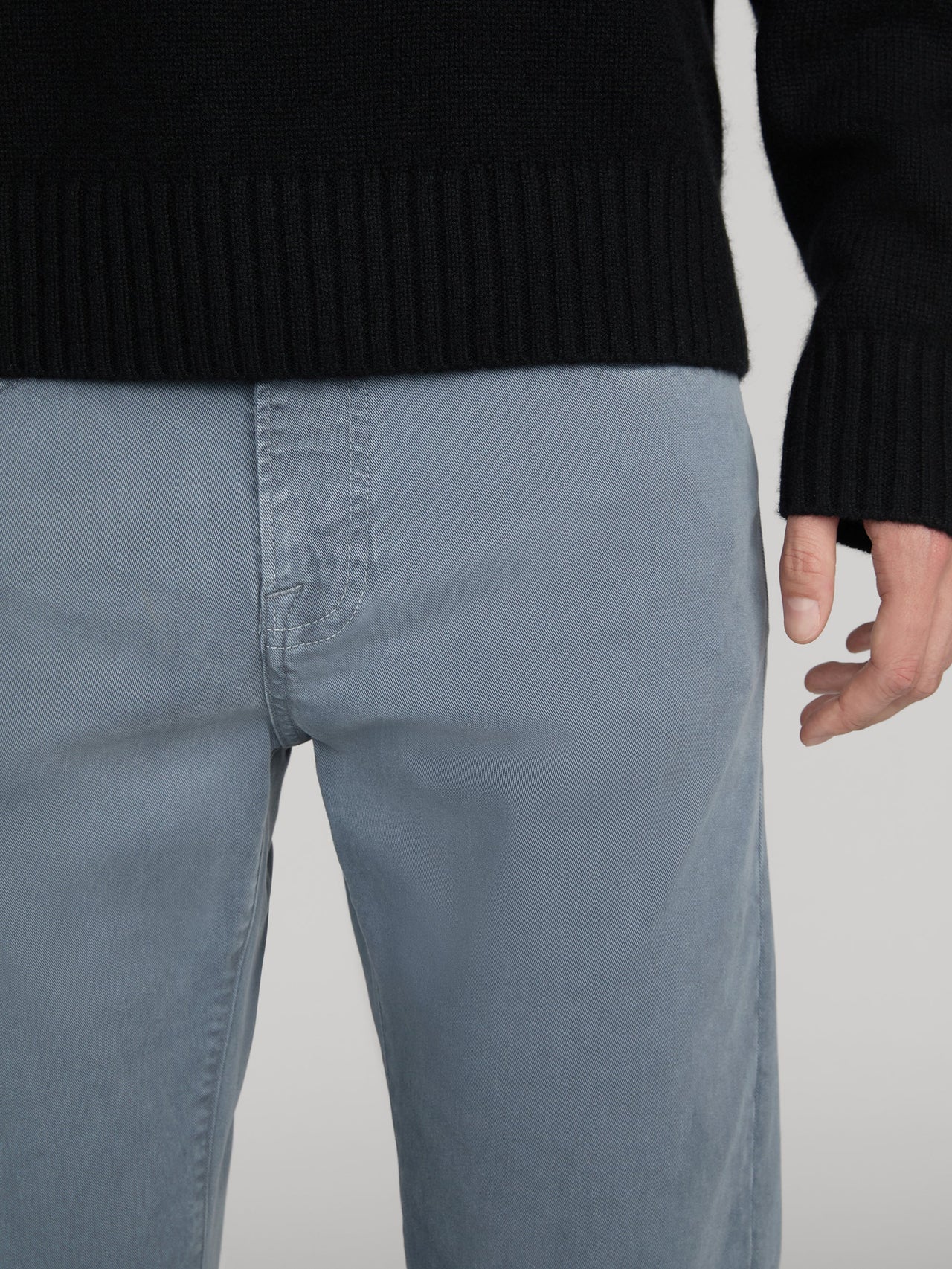 L'Homme Slim Brushed Twill
