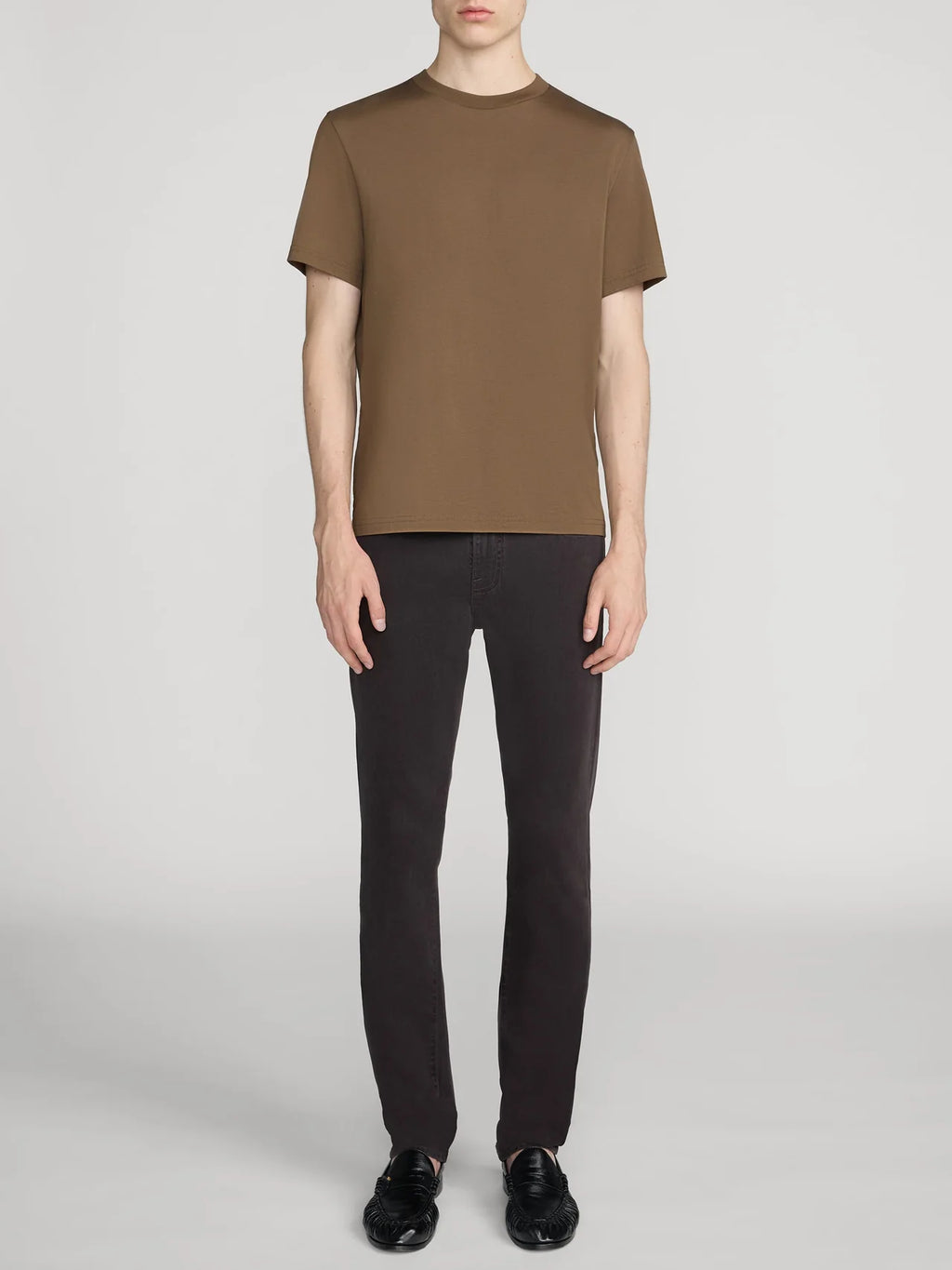 L'Homme Slim Brushed Twill
