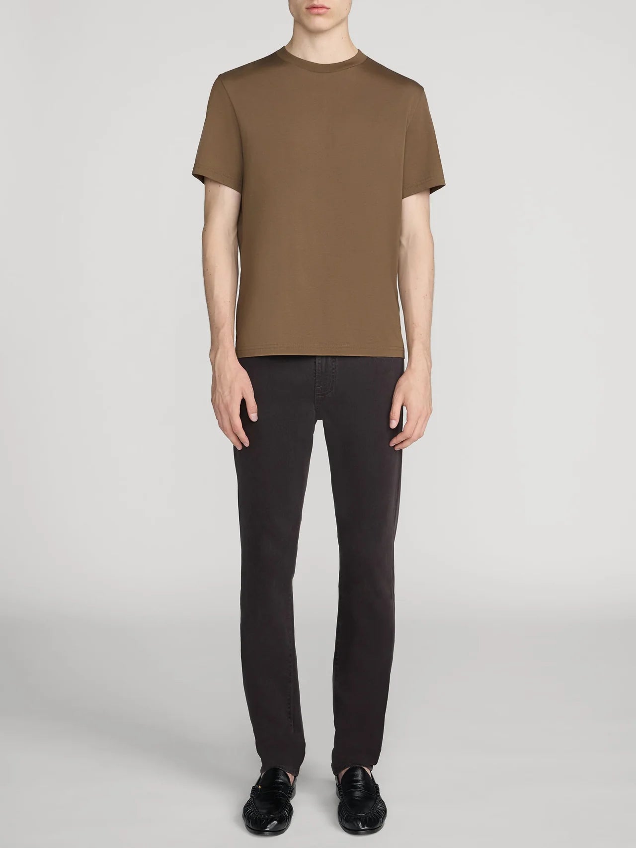 L'Homme Slim Brushed Twill