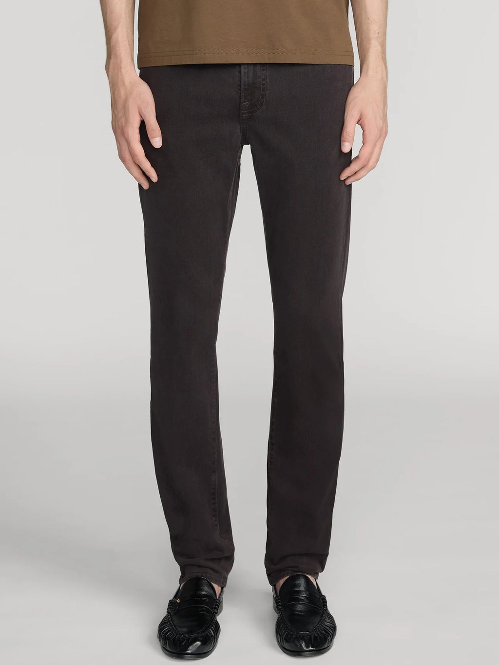 L'Homme Slim Brushed Twill