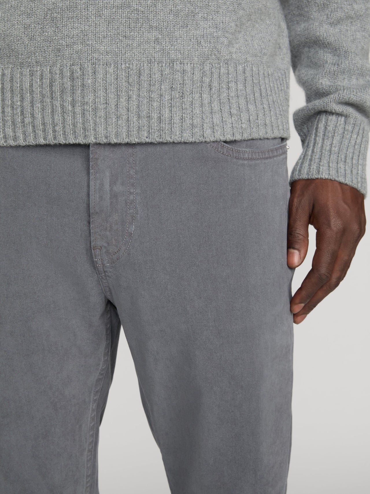 Modern Straight Stretch Twill