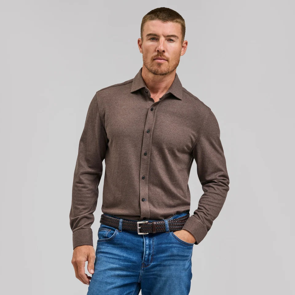 THE CLAUDE - HEATHER TECH BUTTON DOWN