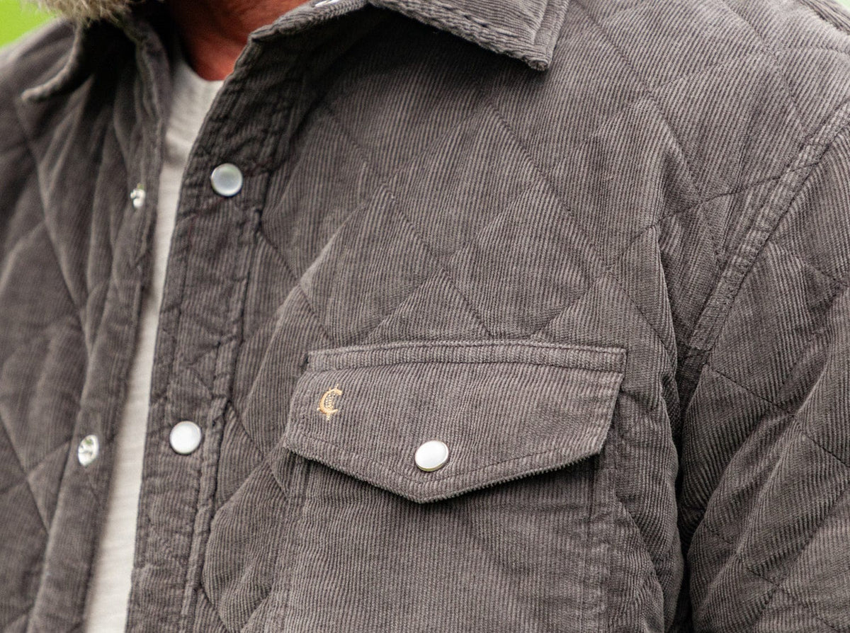 Corduroy Quilted Shacket