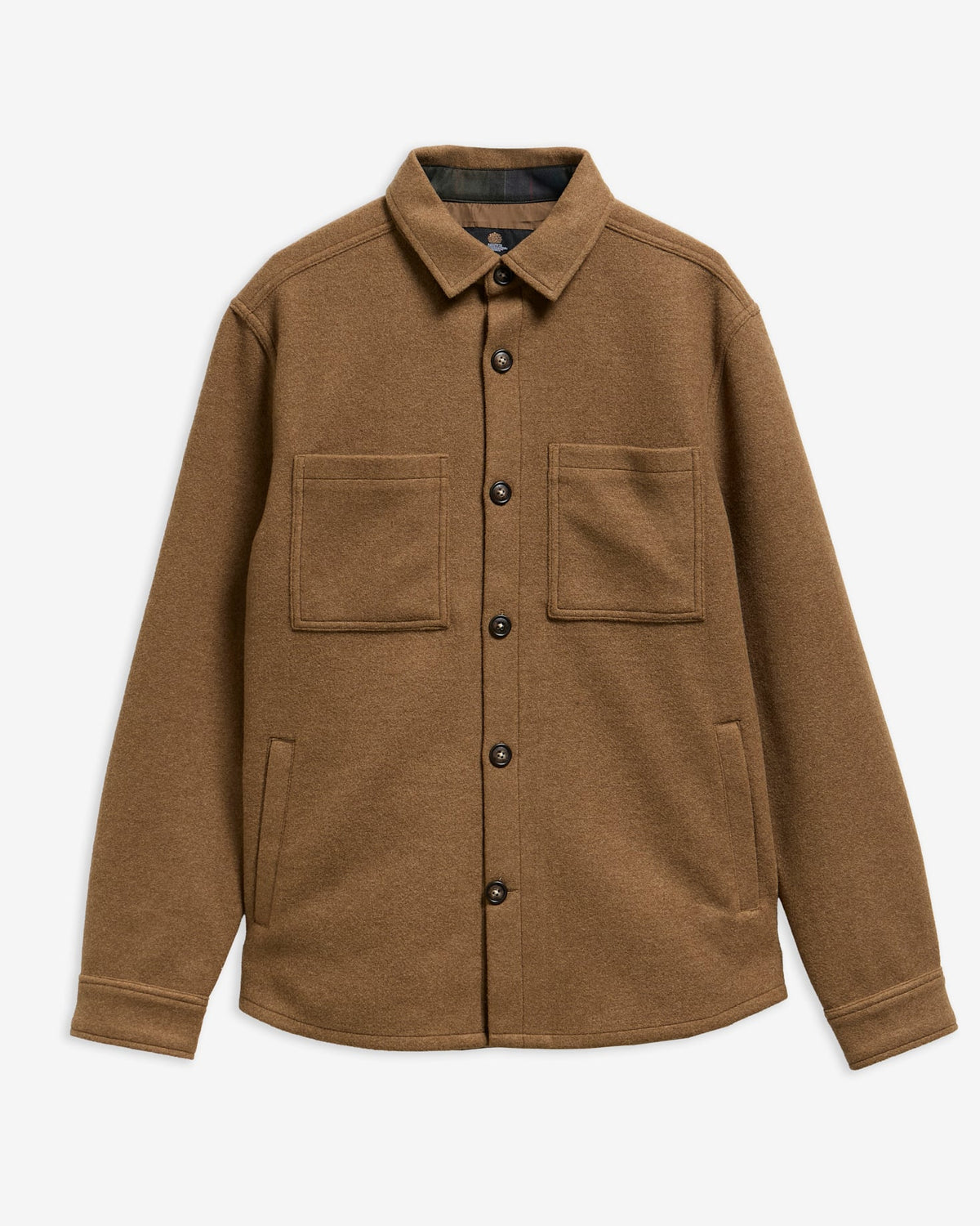 Marltown Tailored Wool-Blend Overshirt