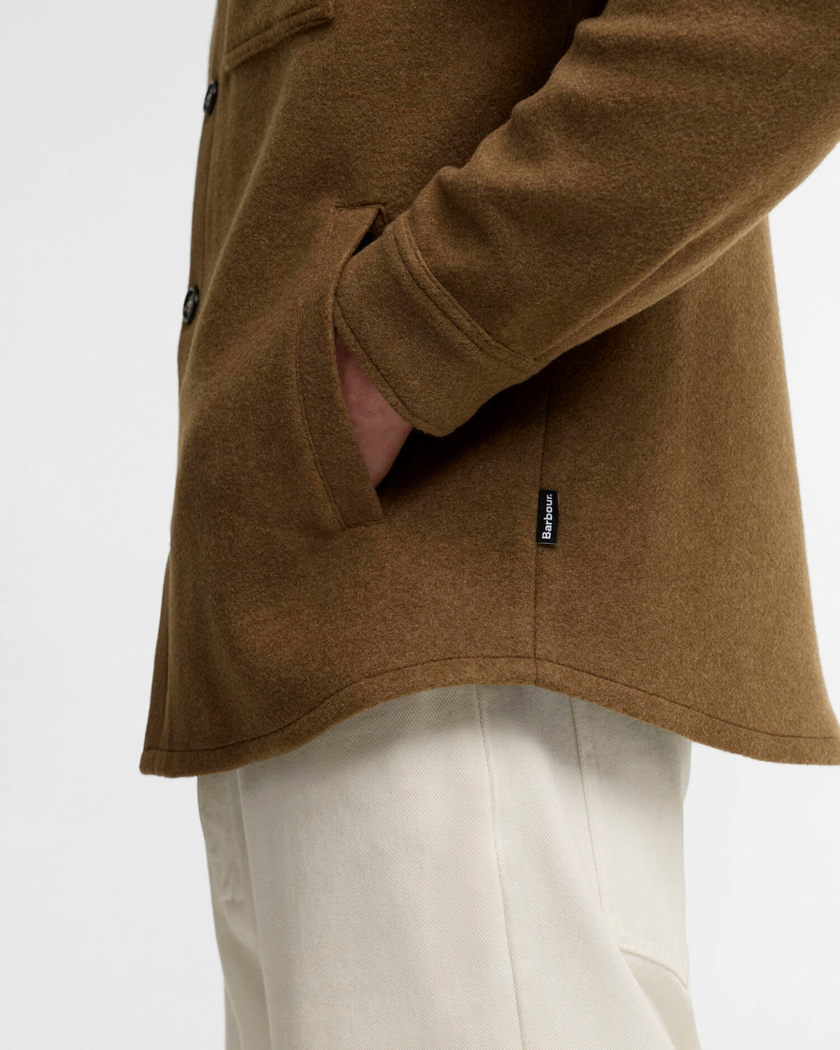 Marltown Tailored Wool-Blend Overshirt