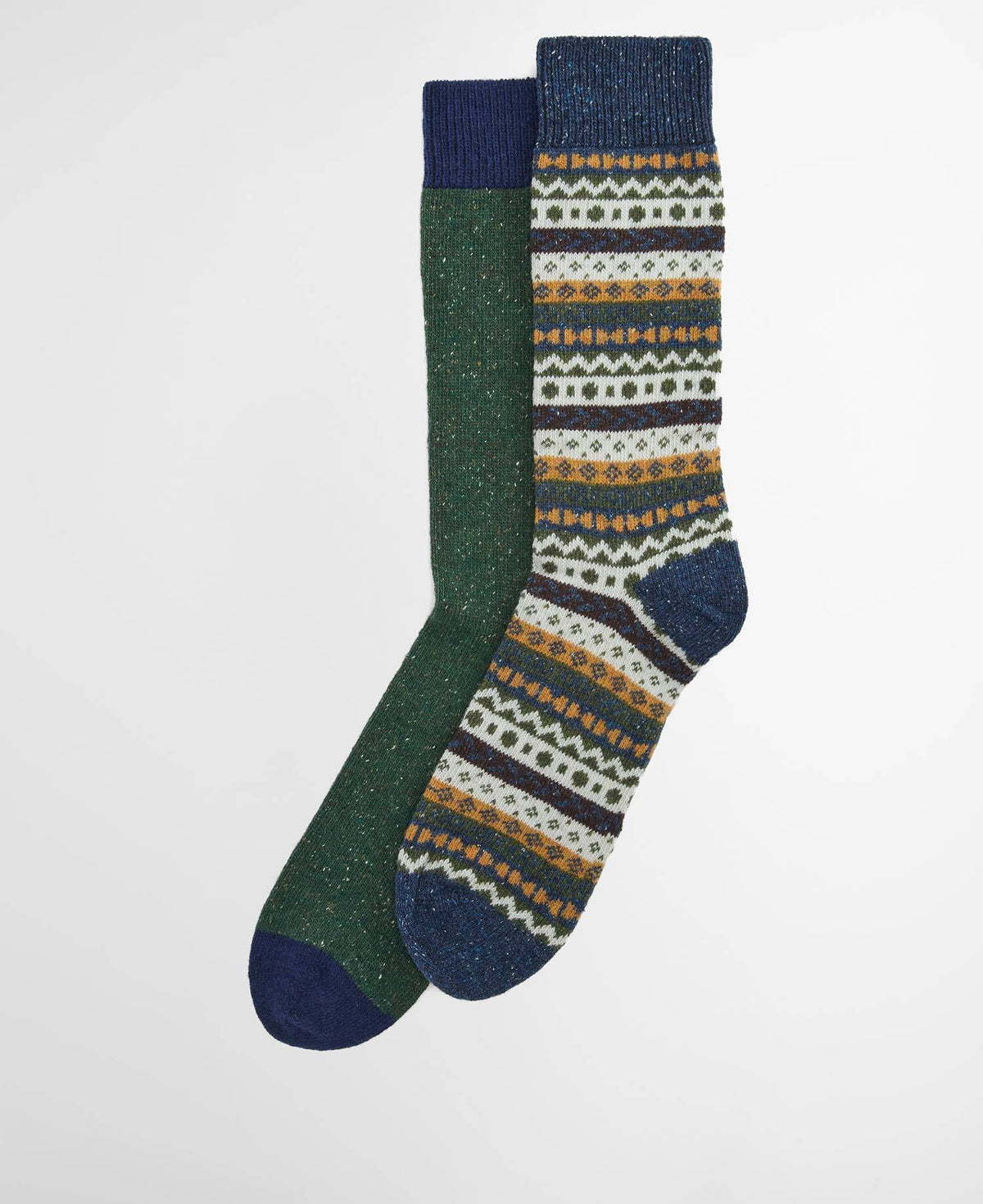 Fair Isle Socks (Set of 2)