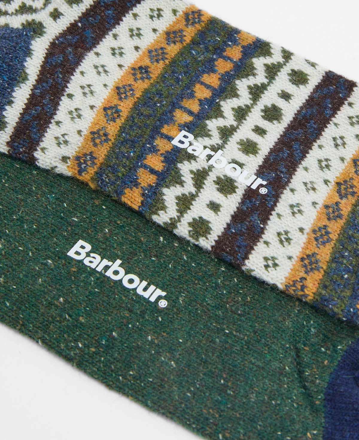 Fair Isle Socks (Set of 2)