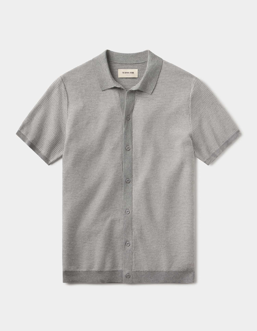 Robles Birdseye Knit Button Up