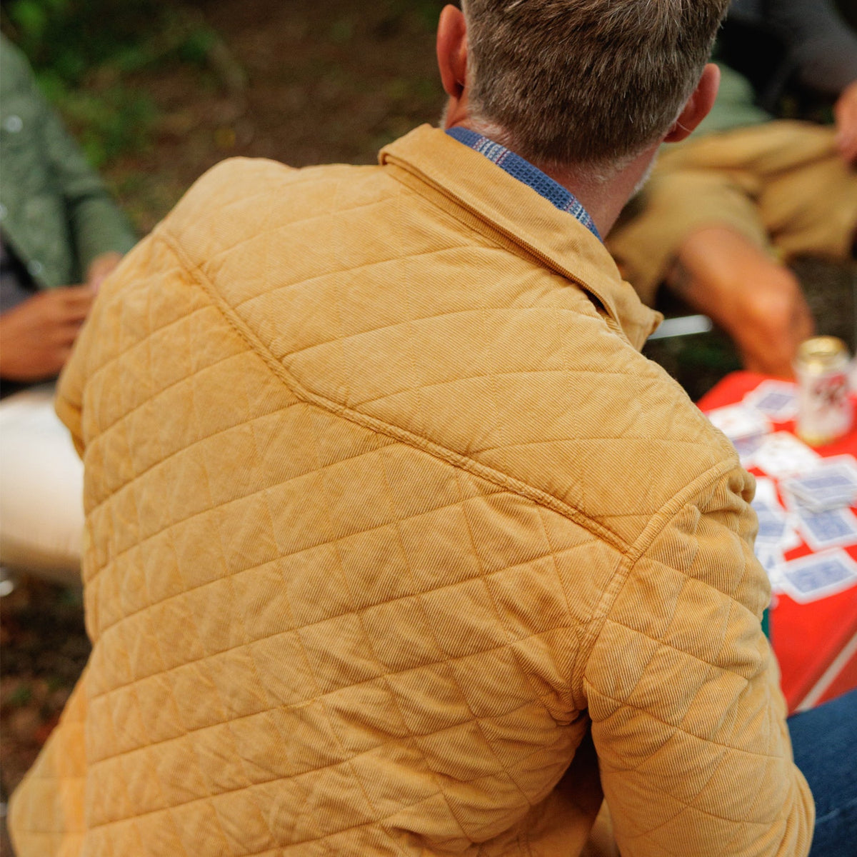 Corduroy Quilted Shacket