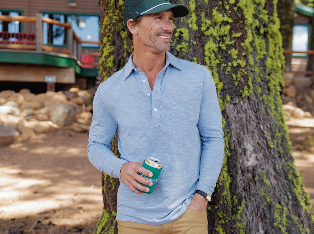 brrr° Long Sleeve Range Polo
