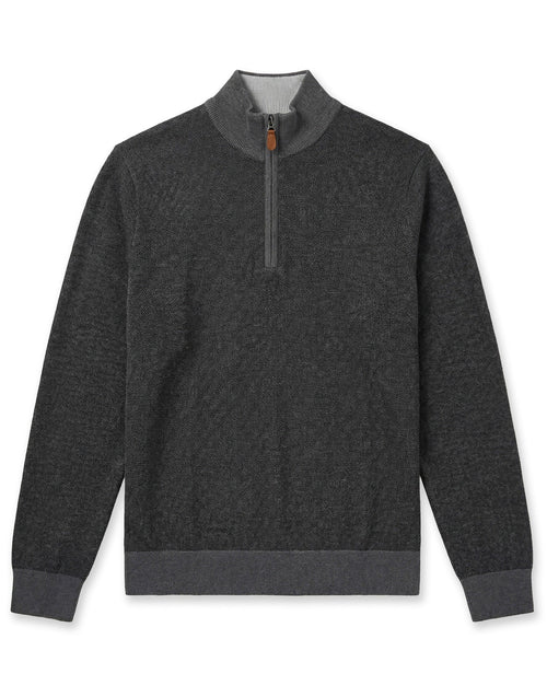 12gg Merino Quarter Zip Sweater